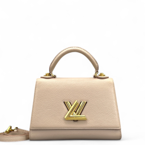 Louis Vuitton Twist One Handle PM Calfskin Light Tan