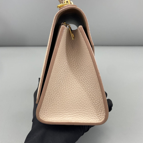 Louis Vuitton Twist One Handle PM Calfskin Light Tan