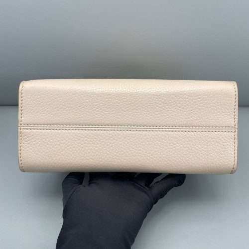 Louis Vuitton Twist One Handle PM Calfskin Light Tan