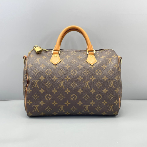 Louis Vuitton Speedy Bandouliere 30 Monogram Brown
