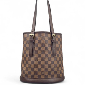 Louis Vuitton Marais Bucket 23 Damier Ebene Brown