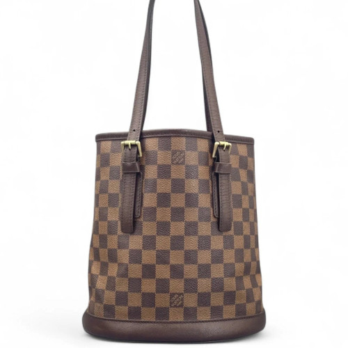 Louis Vuitton Marais Bucket 23 Damier Ebene Brown