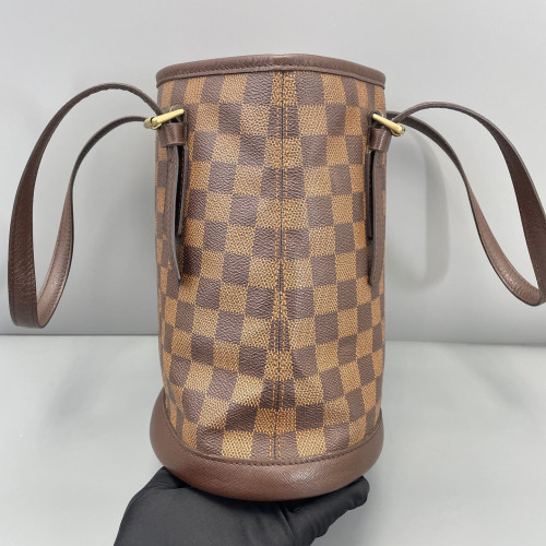 Louis Vuitton Marais Bucket 23 Damier Ebene Brown
