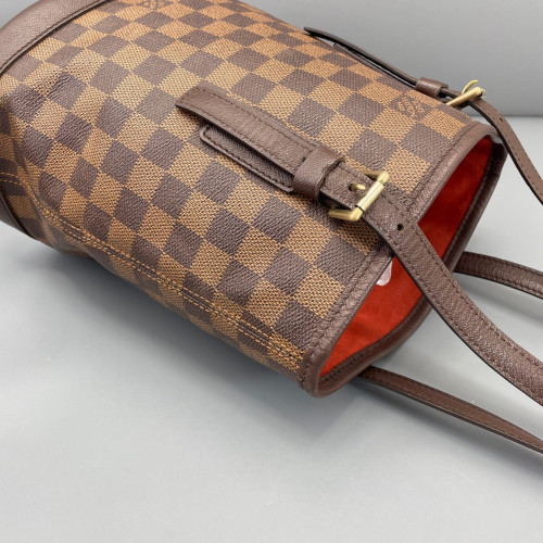 Louis Vuitton Marais Bucket 23 Damier Ebene Brown