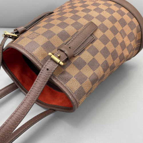 Louis Vuitton Marais Bucket 23 Damier Ebene Brown
