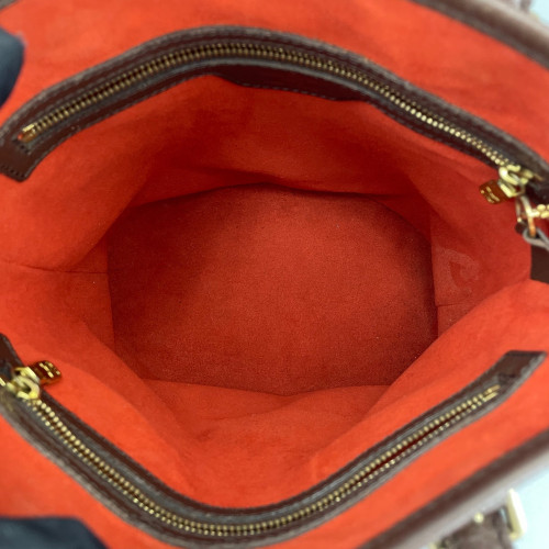 Louis Vuitton Marais Bucket 23 Damier Ebene Brown