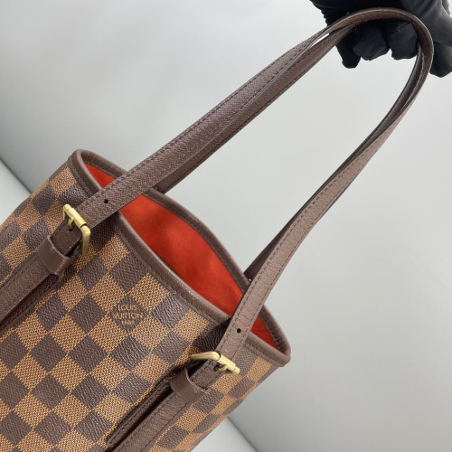 Louis Vuitton Marais Bucket 23 Damier Ebene Brown