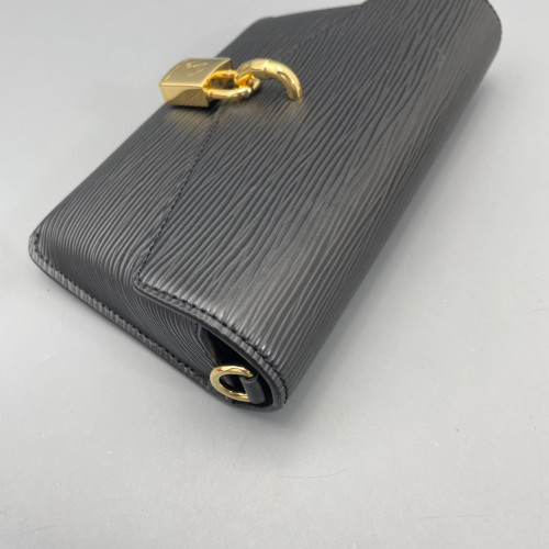 Louis Vuitton Padlock On Strap Epi Black