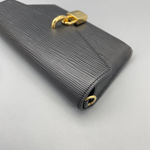 Louis Vuitton Padlock On Strap Epi Black