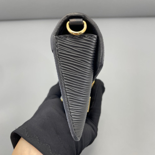 Louis Vuitton Padlock On Strap Epi Black