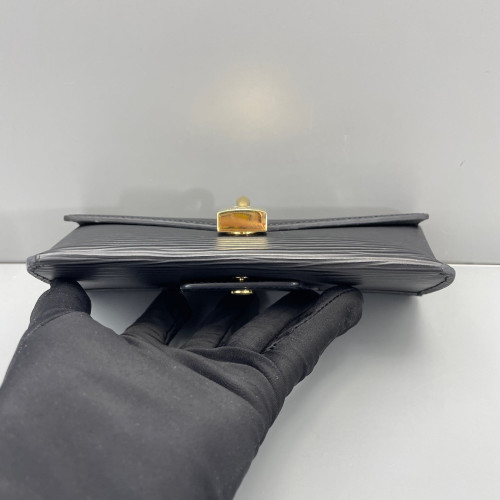 Louis Vuitton Padlock On Strap Epi Black