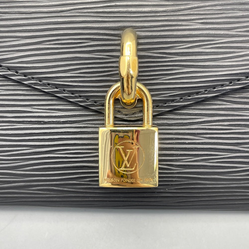Louis Vuitton Padlock On Strap Epi Black