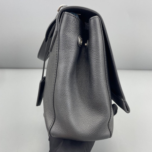 Louis Vuitton Lockme II Top Handle Calfskin Black