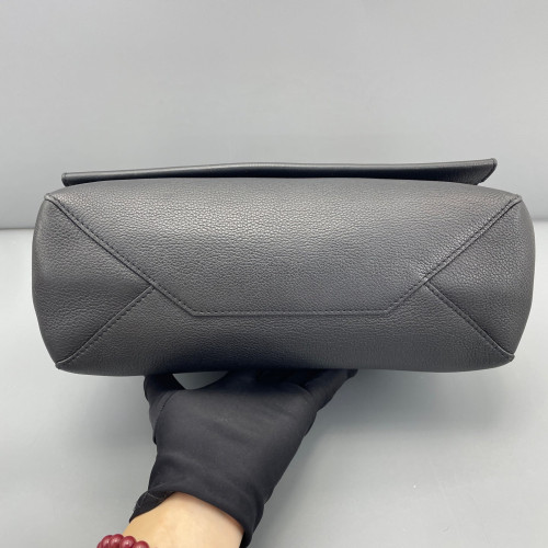 Louis Vuitton Lockme II Top Handle Calfskin Black