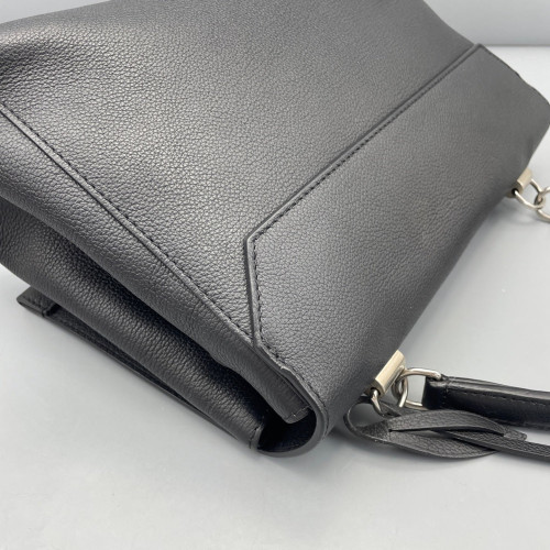 Louis Vuitton Lockme II Top Handle Calfskin Black