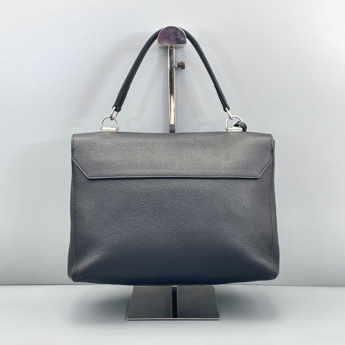 Louis Vuitton Lockme II Top Handle Calfskin Black