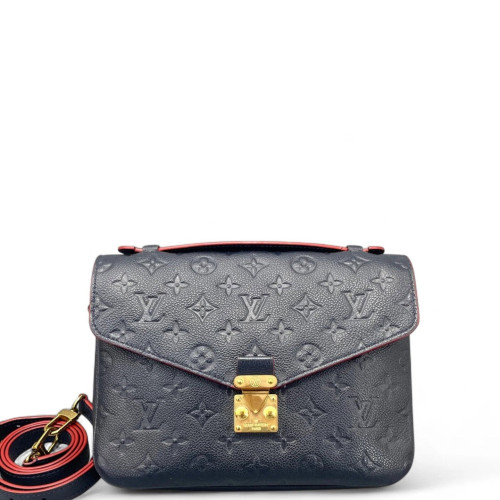 Louis Vuitton Pochette Metis Monogram Empreinte Blue