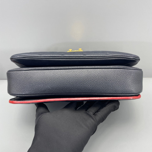 Louis Vuitton Pochette Metis Monogram Empreinte Blue