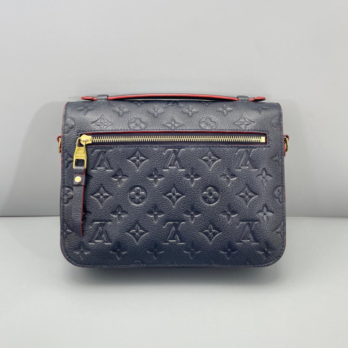 Louis Vuitton Pochette Metis Monogram Empreinte Blue
