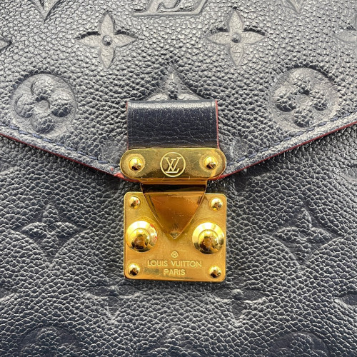 Louis Vuitton Pochette Metis Monogram Empreinte Blue