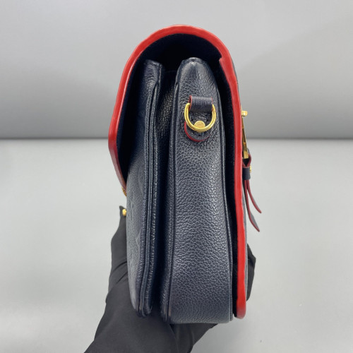 Louis Vuitton Pochette Metis Monogram Empreinte Blue