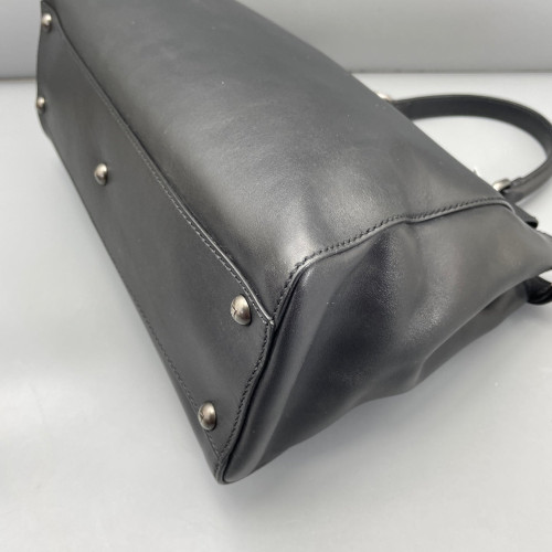 Fendi Peekaboo I See U Medium Smooth Calfskin Black