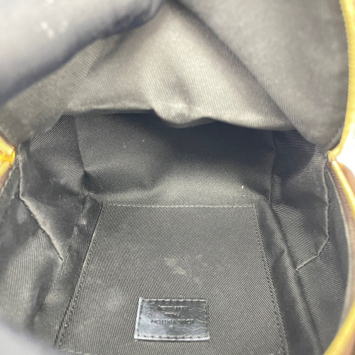 Louis Vuitton Palm Springs Backpack Mini Monogram Brown Black