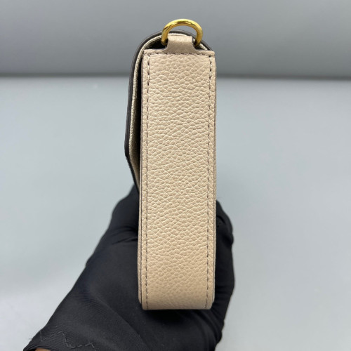 Louis Vuitton Pochette Felicie Chain Wallet Monogram Empreinte Giant Marmo