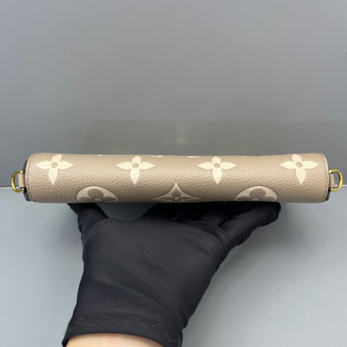 Louis Vuitton Pochette Felicie Chain Wallet Monogram Empreinte Giant Marmo