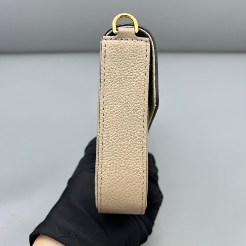 Louis Vuitton Pochette Felicie Chain Wallet Monogram Empreinte Giant Marmo