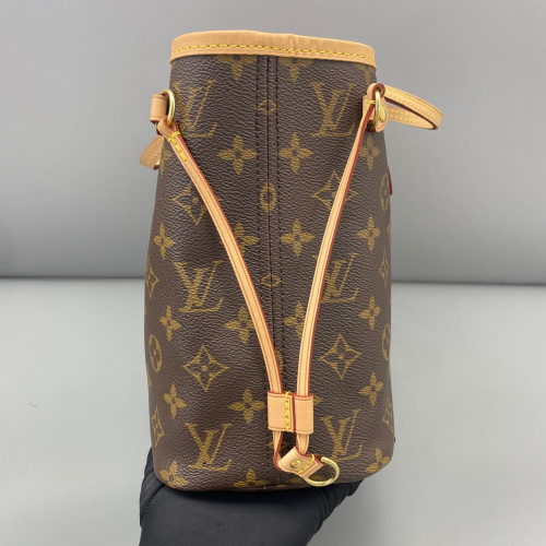 Louis Vuitton Neverfull PM Monogram Brown Blue Orange