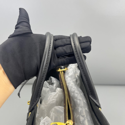 Louis Vuitton Flower Tote Monogram Brown Black