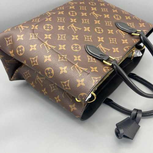 Louis Vuitton Flower Tote Monogram Brown Black