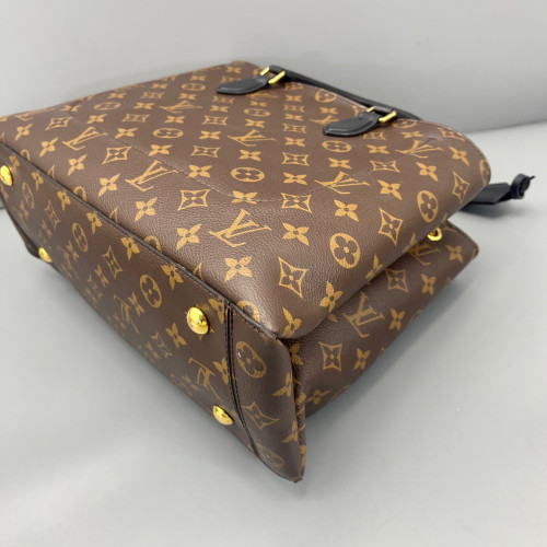 Louis Vuitton Flower Tote Monogram Brown Black