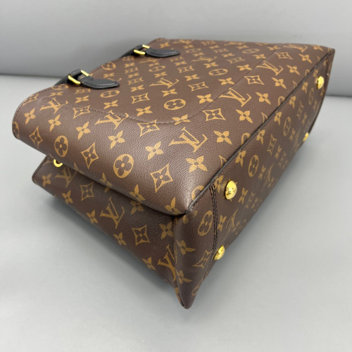 Louis Vuitton Flower Tote Monogram Brown Black