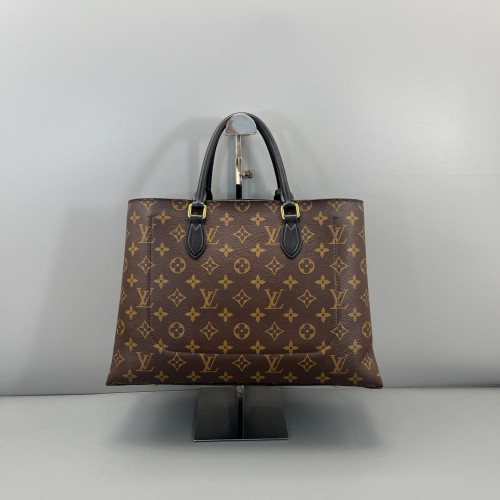 Louis Vuitton Flower Tote Monogram Brown Black