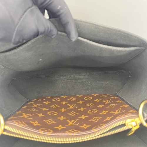 Louis Vuitton Flower Tote Monogram Brown Black