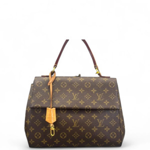 Louis Vuitton Cluny Mm Monogram Brown Louis Vuitton Cluny Mm Monogram Brown