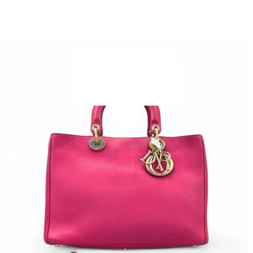 Dior Medium Diorissimo Tote Calfskin Rose Dior Medium Diorissimo Tote Calfskin Rose