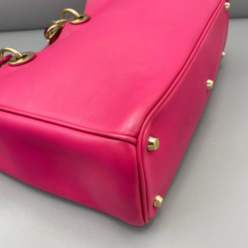 Dior Medium Diorissimo Tote Calfskin Rose Dior Medium Diorissimo Tote Calfskin Rose