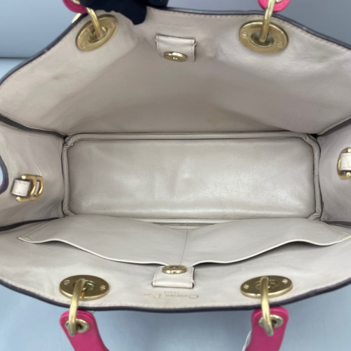 Dior Medium Diorissimo Tote Calfskin Rose Dior Medium Diorissimo Tote Calfskin Rose