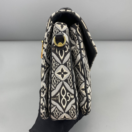 Louis Vuitton 1854 Pochette Metis Since 1854 Jacquard Black White