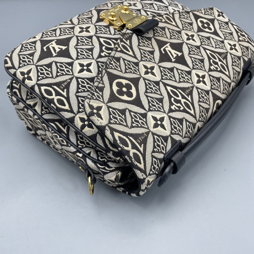Louis Vuitton 1854 Pochette Metis Since 1854 Jacquard Black White