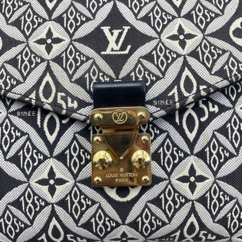 Louis Vuitton 1854 Pochette Metis Since 1854 Jacquard Black White