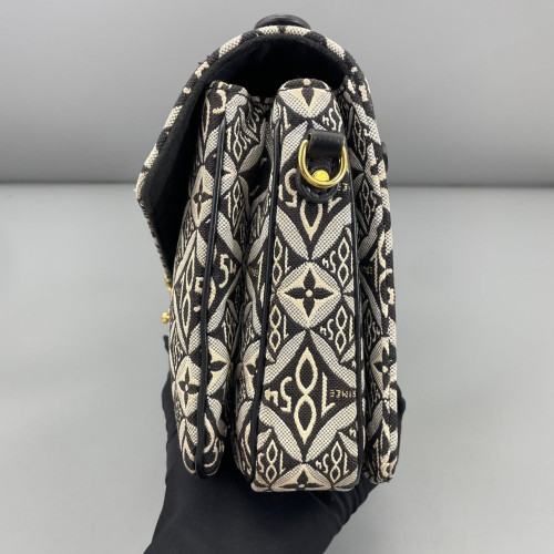 Louis Vuitton 1854 Pochette Metis Since 1854 Jacquard Black White