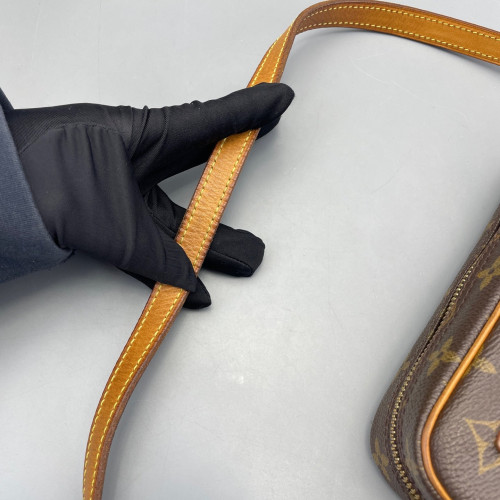 Louis Vuitton Pochette City Monogram Brown