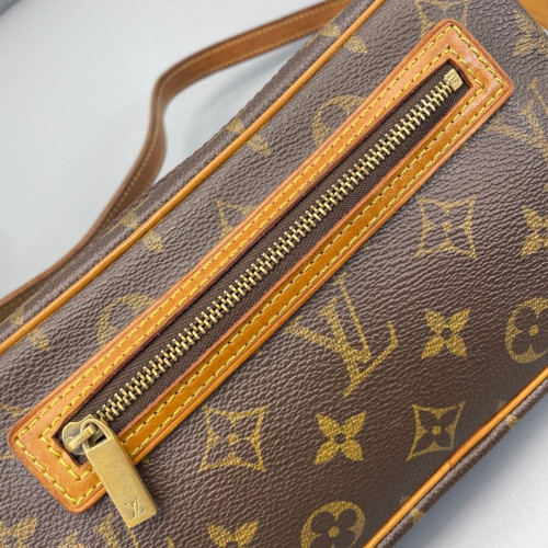 Louis Vuitton Pochette City Monogram Brown