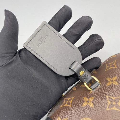 Louis Vuitton Petite Malle Souple Monogram Brown Black