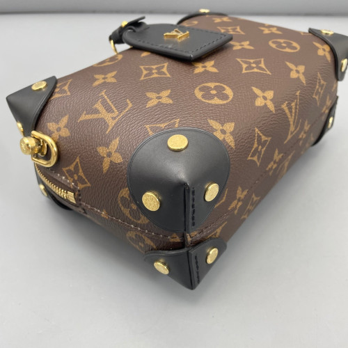 Louis Vuitton Petite Malle Souple Monogram Brown Black