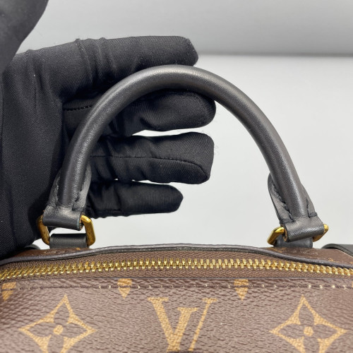 Louis Vuitton Petite Malle Souple Monogram Brown Black
